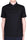 MEN'S POLO SHIRT SHORT SLEEVES IN BLACK COTTON JERSEY