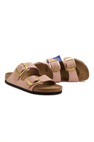 Birkenstock sandalo arizona big buckle rosa