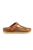 Birkenstock sandalo infradito gizeh cognac