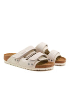 Birkenstock sandalo uji doppio cinturino bianco