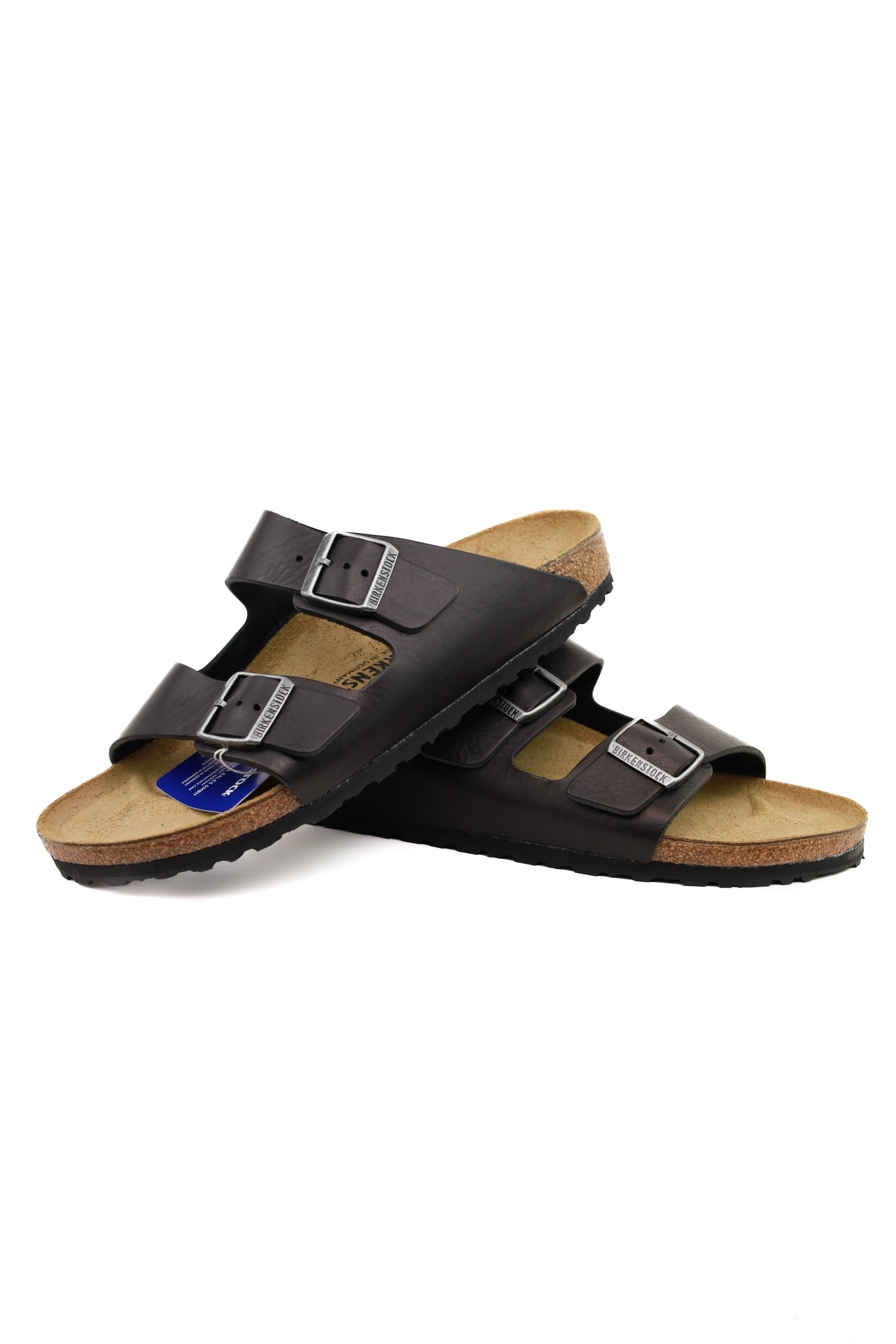 Birkenstock sandalo uomo arizona in pelle nero