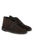 Asak scarpe stringate desert boot in pelle scamosciata marrone