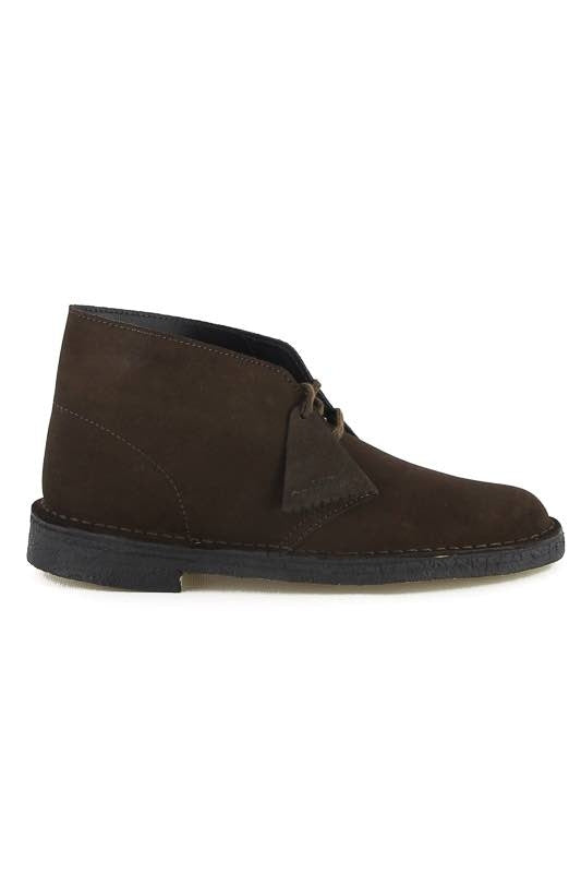 Asak scarpe stringate desert boot in pelle scamosciata marrone