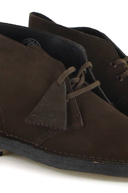 Asak scarpe stringate desert boot in pelle scamosciata marrone