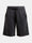 SWEATSHORTS WITH BLACK LOGO PATCH