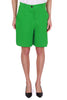 PURE GREEN LINEN SHORTS