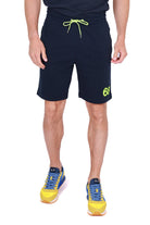 Sun68 Uomo short uomo in felpa di cotone blu