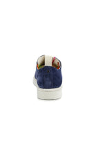 Panchic sneaker in suede con lacci colorati blu