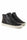 SNEAKERS ALTA IN PELLE CON ZIP NERO