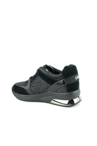 Liu Jo Scarpe sneakers con strass ton sur ton su tomaia nero