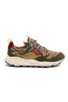 Falc sneakers donna in camoscio e maglia verde