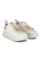 Gio sneakers donna in pelle bianco