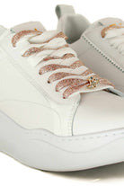 Gio sneakers donna in pelle bianco