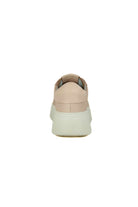 Gio sneakers donna in pelle con castoni gioiello rosa