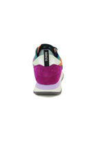 Sun68 Scarpe sneakers donna in pelle e tessuto arancio