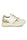 SNEAKERS DONNA IN PELLE E TESSUTO CON GIOIELLO BIANCO