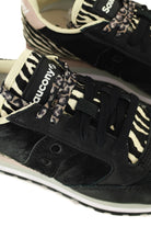 Saucony sneakers donna jazz originals in pelle animalier nero