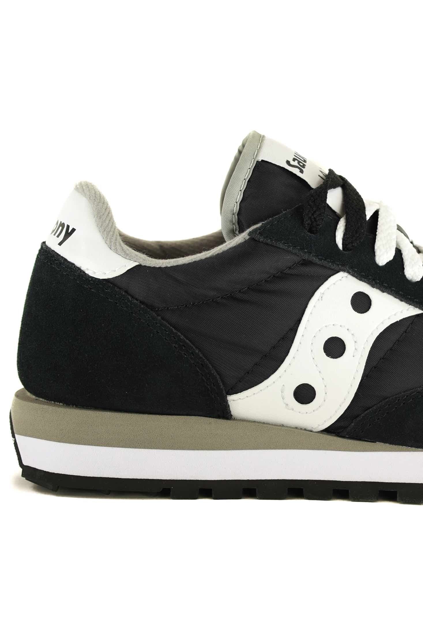 Saucony sneakers donna jazz originals in pelle e nylon nero