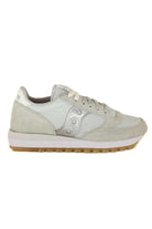 Saucony sneakers donna jazz originals in pelle e tessuto grigio