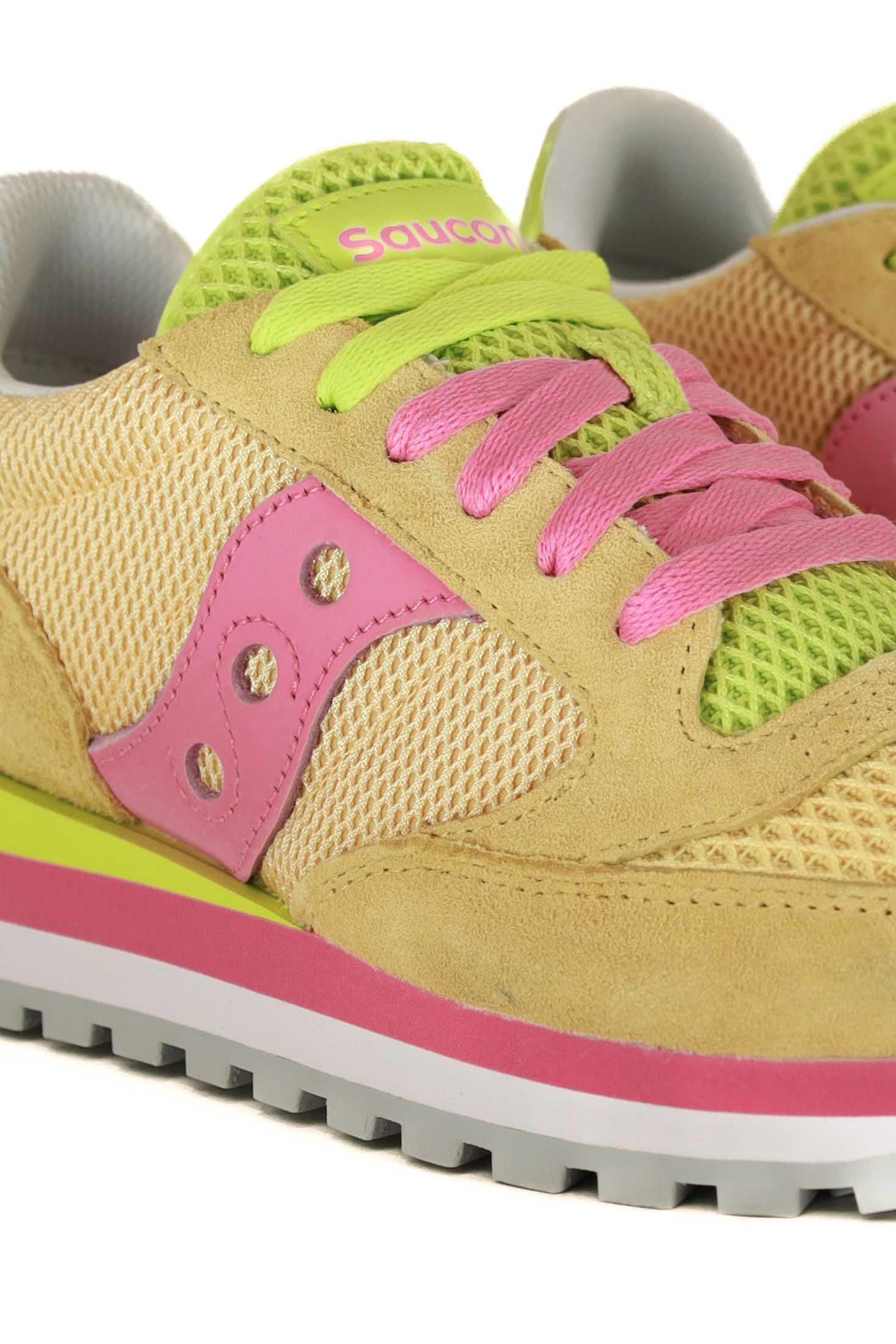 Saucony sneakers donna jazz originals triple giallo