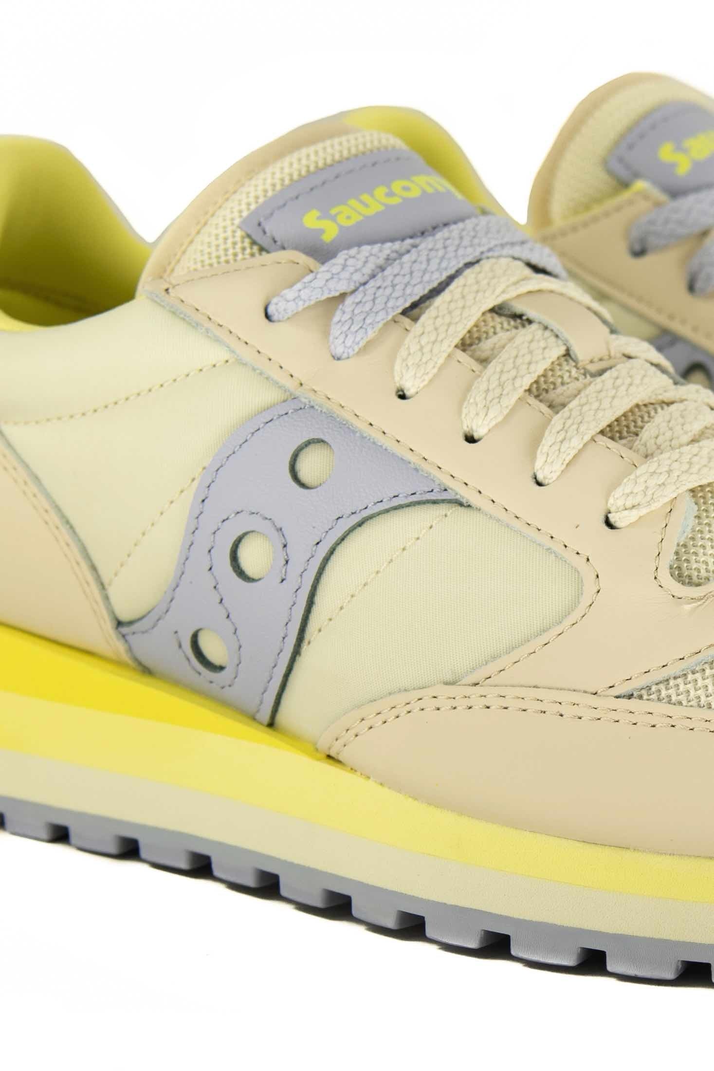 Saucony sneakers donna jazz triple giallo