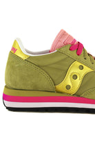 Saucony sneakers donna jazz triple in pelle e nylon verde