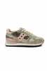 SHADOW WOMEN'S SNEAKERS IN BEIGE REPTILE PRINT LEATHER