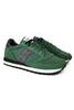 JAZZ ORIGINALS SNEAKERS IN GREEN LEATHER AND FABRIC