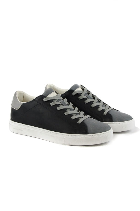 Crime sneakers low in pelle nero