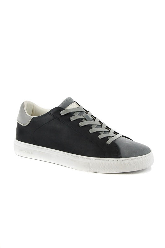 Crime sneakers low in pelle nero