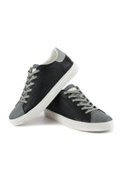 Crime sneakers low in pelle nero