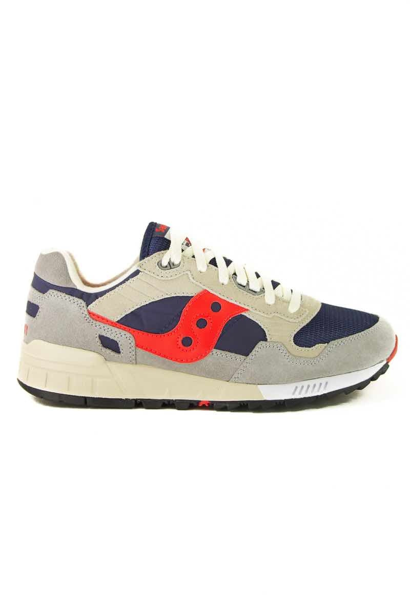 Saucony sneakers shadow 5000 in pelle e tessuto blu