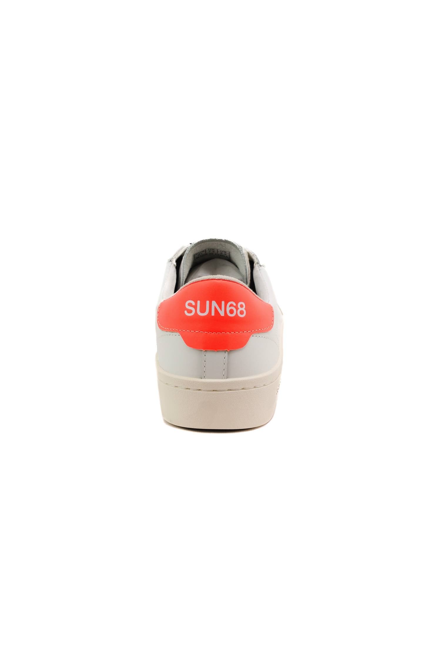 Sun68 Scarpe sneakers uomo in pelle bianco