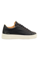 Crime sneakers uomo in pelle con suola extra light nero