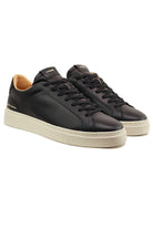 Crime sneakers uomo in pelle con suola extra light nero