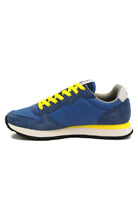 Sun68 Scarpe sneakers uomo in pelle e tessuto avio