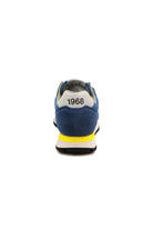 Sun68 Scarpe sneakers uomo in pelle e tessuto avio