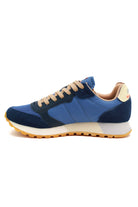 Sun68 Scarpe sneakers uomo in pelle e tessuto avio