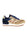 SNEAKERS UOMO IN PELLE E TESSUTO BEIGE