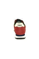 Sun68 Scarpe sneakers uomo in pelle e tessuto coccio