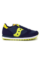 Saucony sneakers uomo jazz original in pelle e tessuto blu