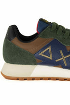 Sun68 Scarpe sneakers uomo multicolors verde