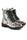 SCHWARZE BIKER-STIEFEL MIT PYTHON-PRINT