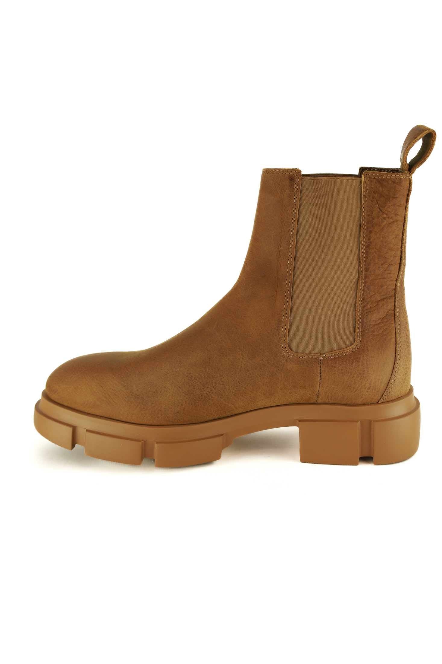 Copenhagen stivaletto donna in pelle cognac