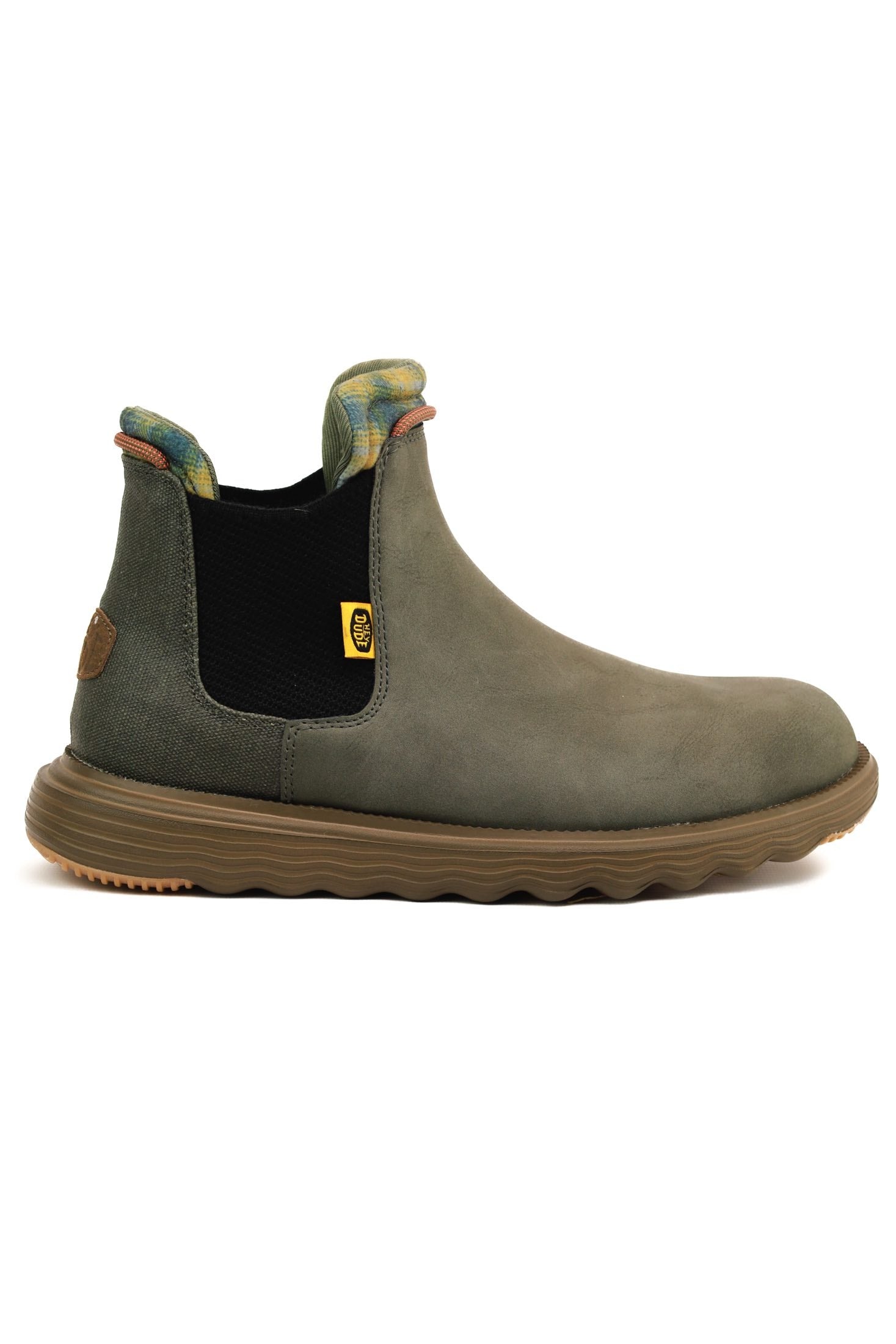 Hey Dude stivaletto uomo idrorepellente verde