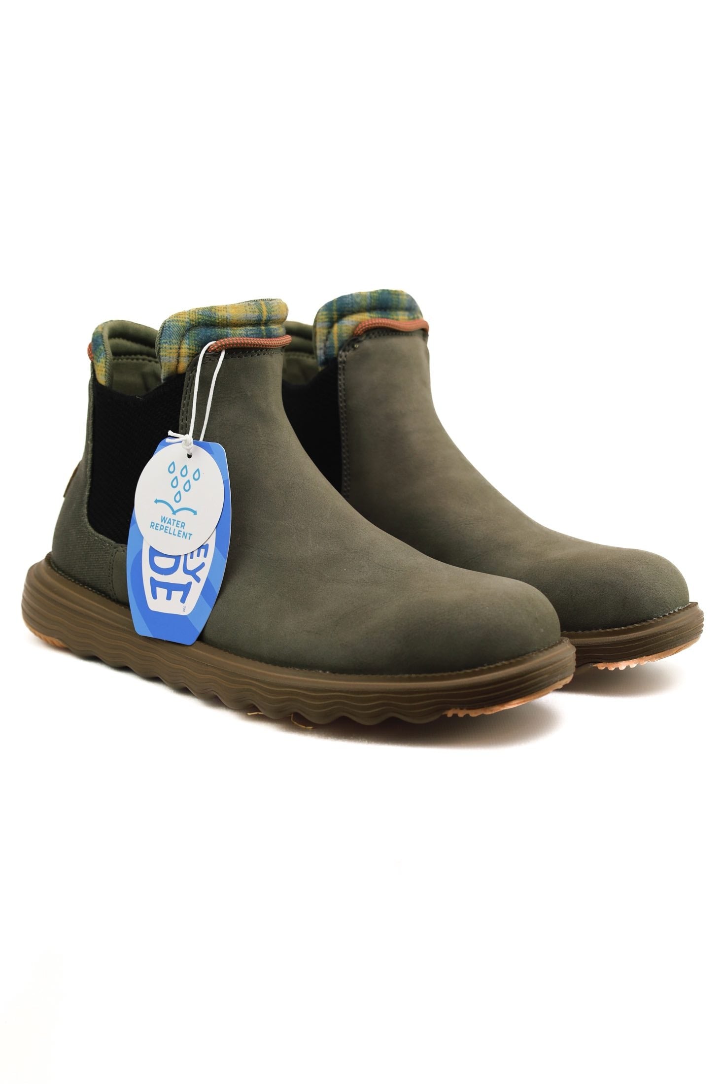 Hey Dude stivaletto uomo idrorepellente verde