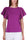 T-SHIRT CON MANICHE DI PIZZO VIOLA