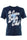 STONE WASHED EFFECT T-SHIRT WITH BLUE PRINT