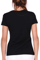 Liu Jo White t-shirt girocollo con logo nero