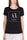 T-SHIRT GIROCOLLO CON LOGO NERO